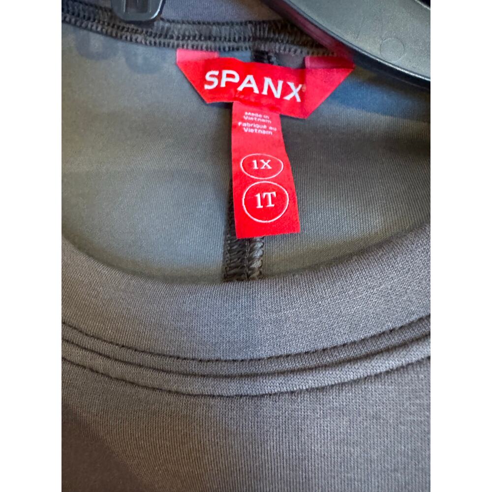 SPANX® AirEssentials T-Shirt Dress Size 1X - Green Comfort - Picture 5 of 6